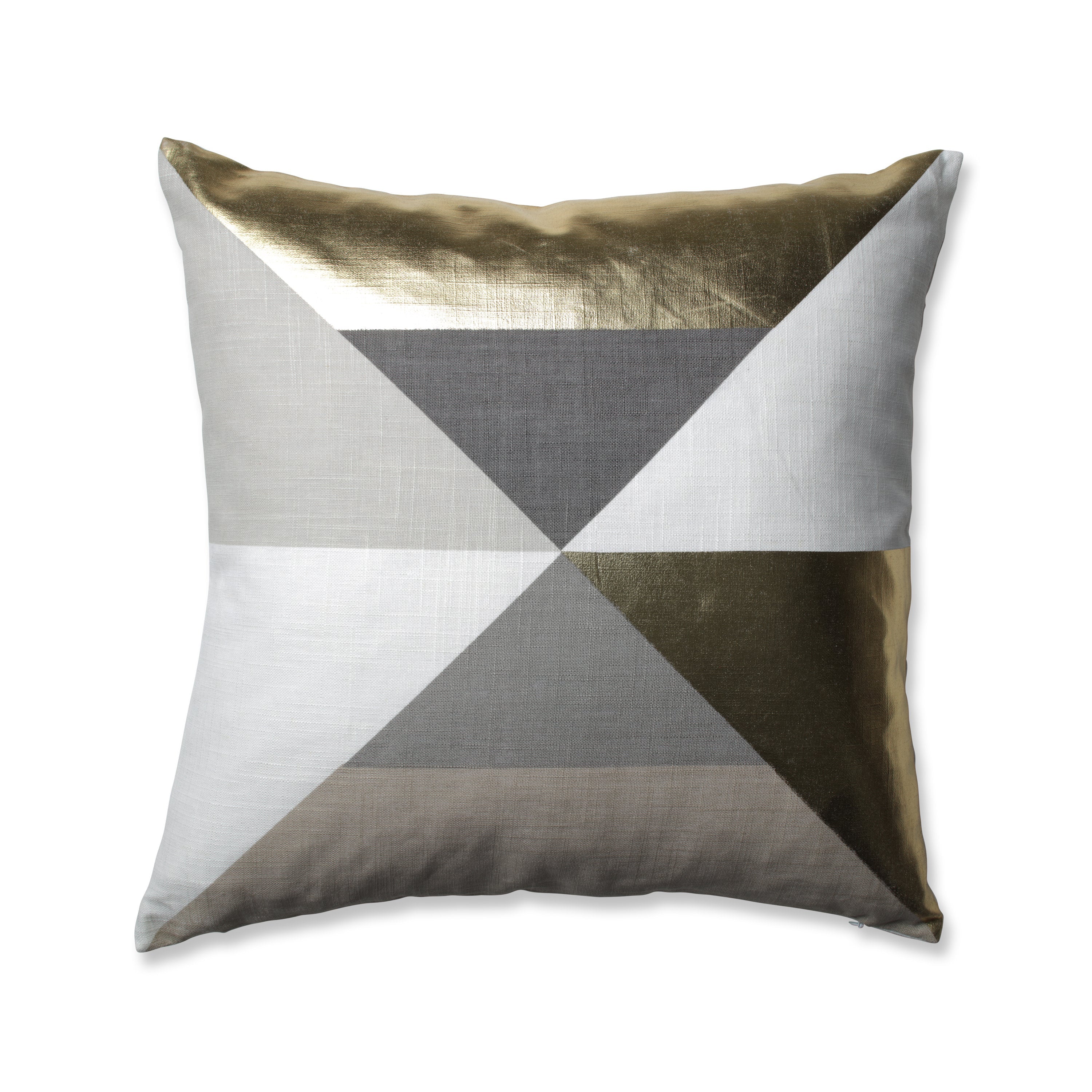 Indoor Christmas Avalon Gold 18-inch Throw Pillow