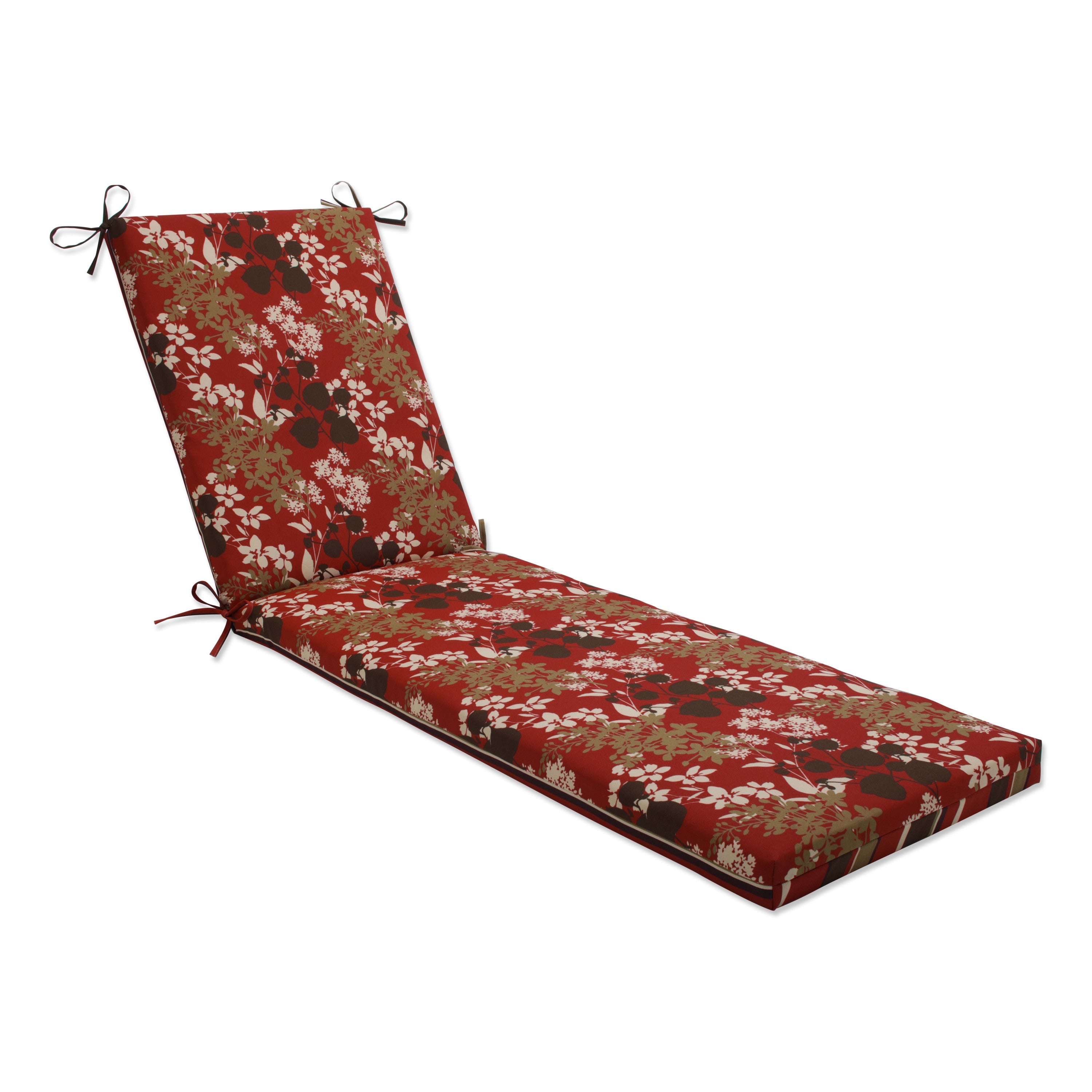 Monserrat / Montifleuri Sangria Red Chaise Lounge Cushion 80X23X3