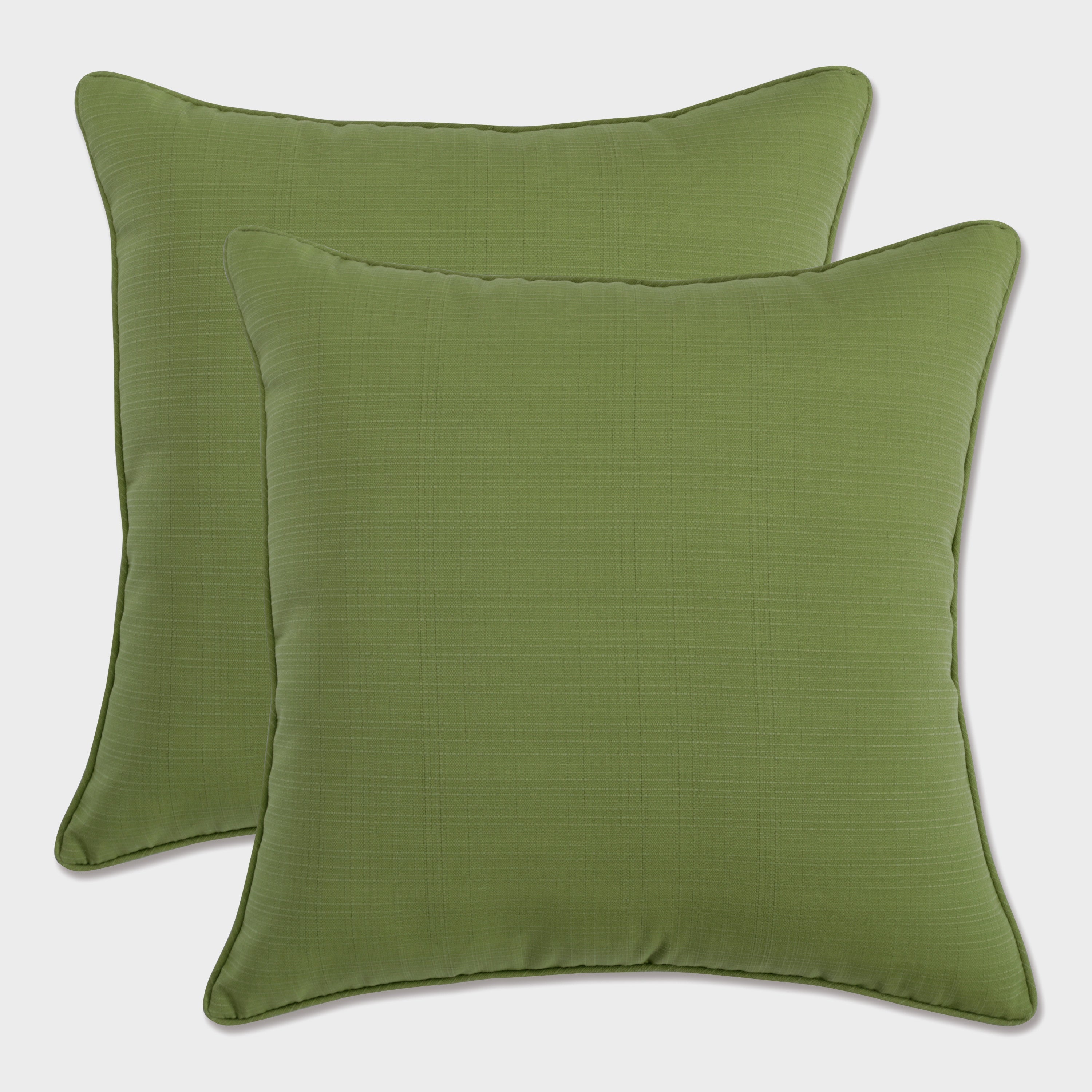 Outdoor/Indoor Forsyth Kiwi 18.5-inch Throw Pillow (Set of 2)