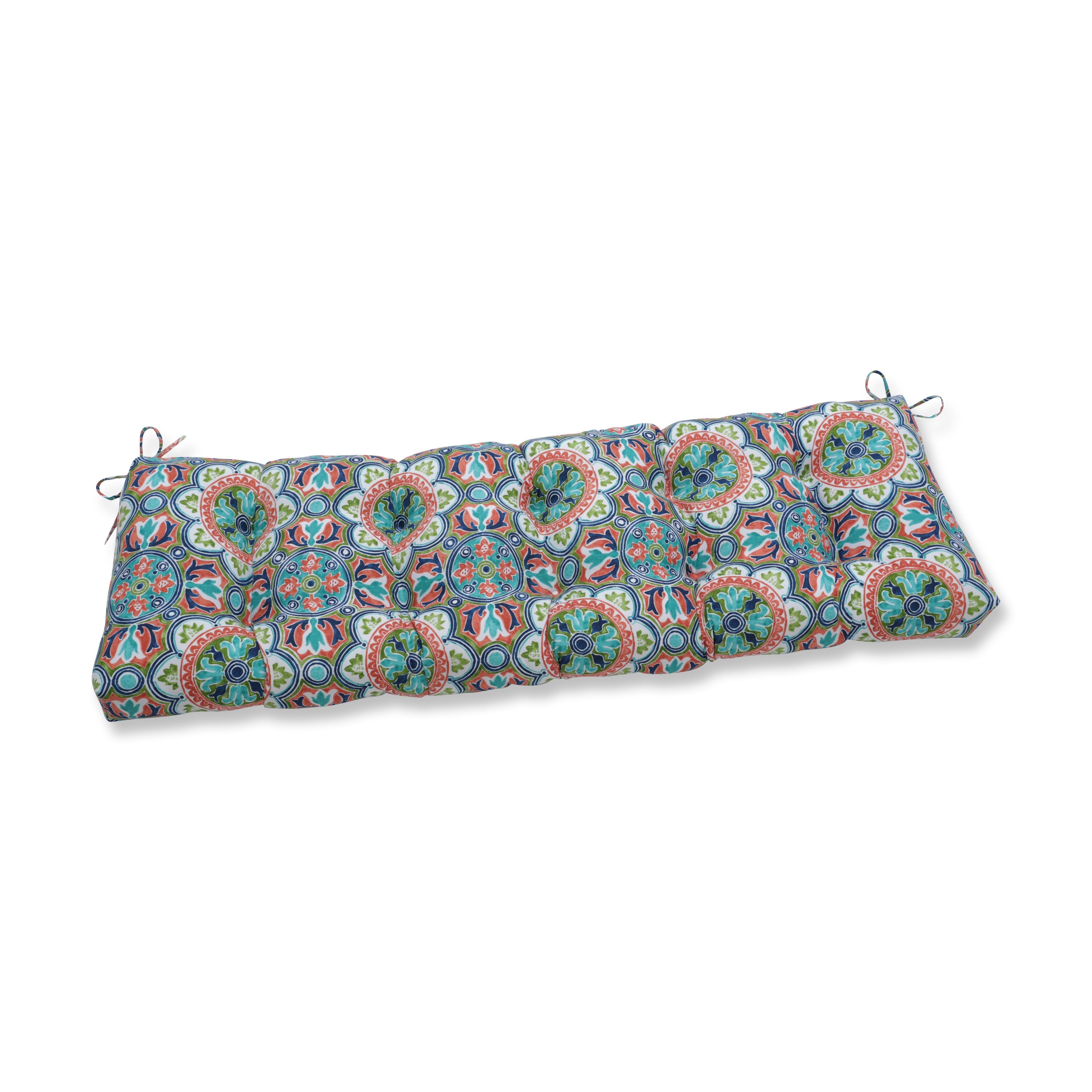 Lagoa Tile Flamingo 60" Blown Bench