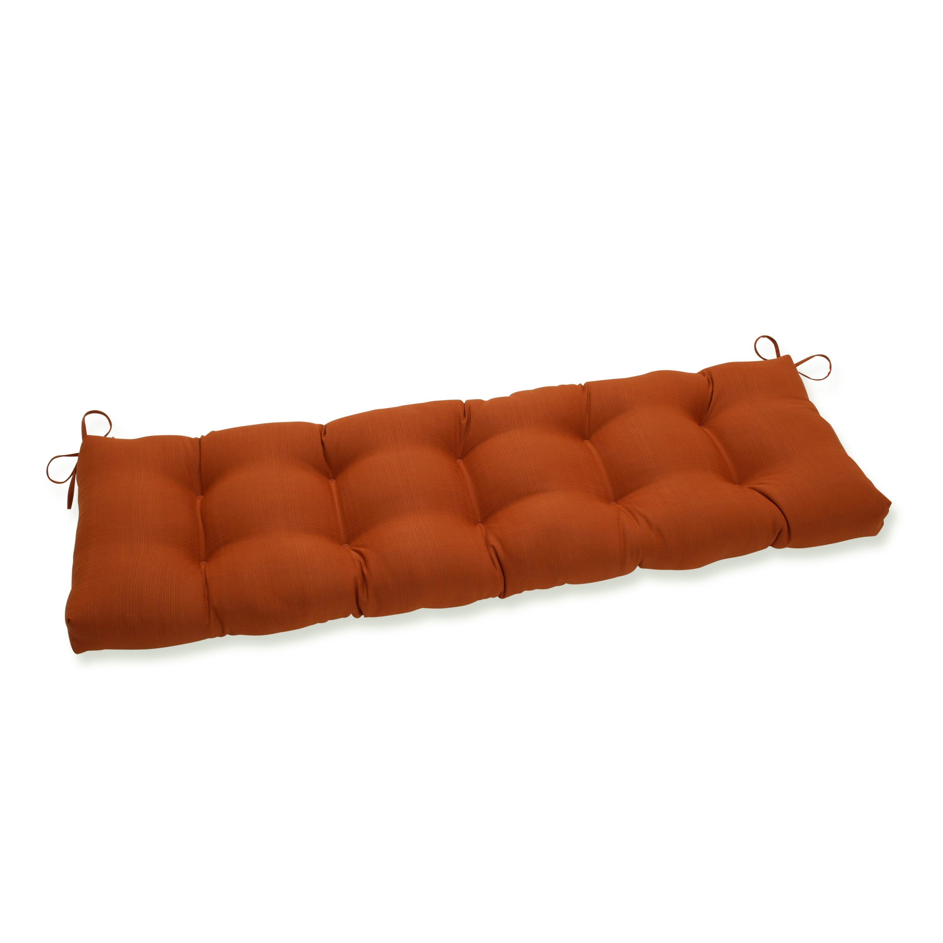 Outdoor/Indoor Solid Cinnabar 56" Blown Bench