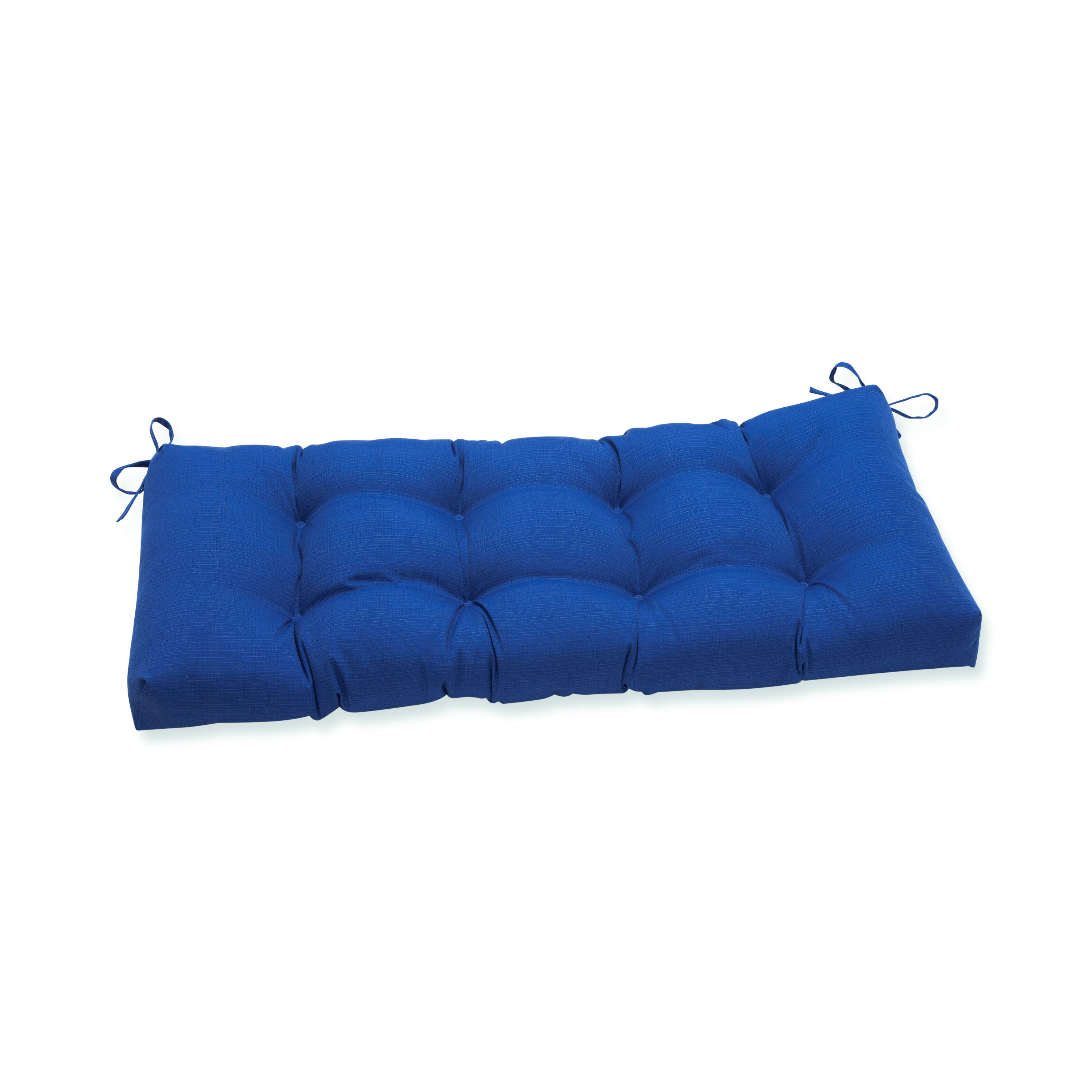 Outdoor/Indoor Fresco Blue 44" Blown Bench