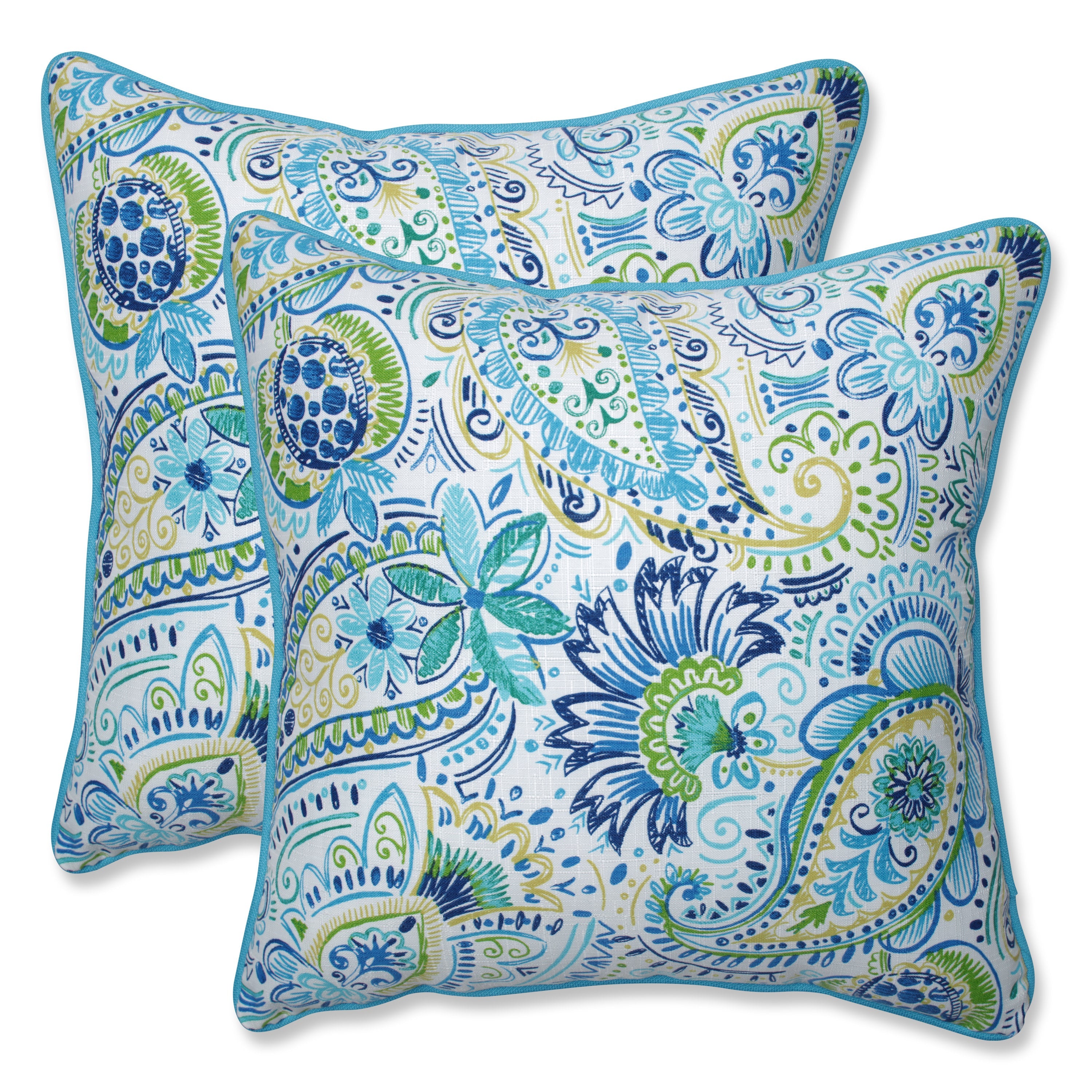 Gilford Baltic 18.5-Inch Throw Pillow (Set Of 2)