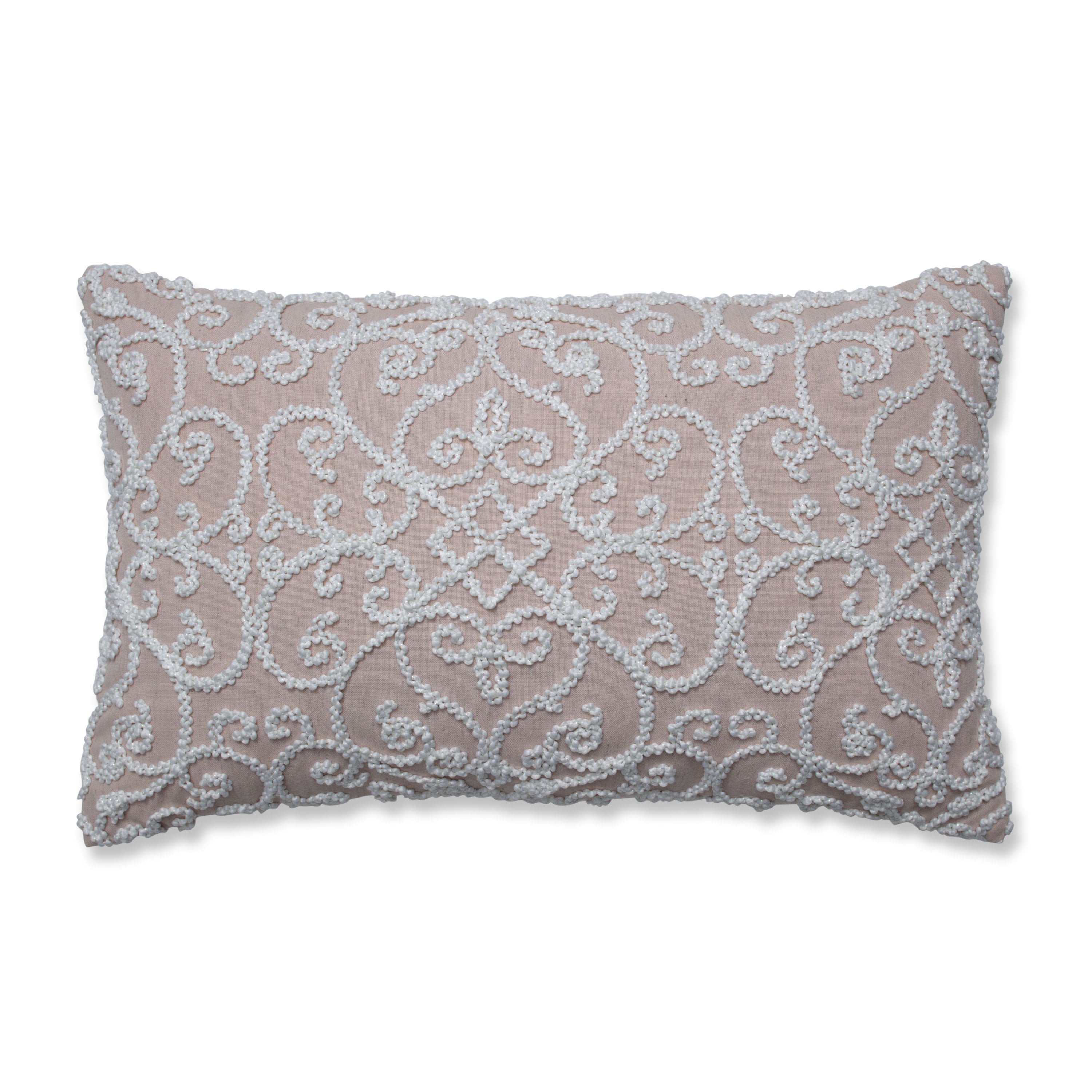 Serafina Dusty Rose Rectangular Throw Pillow